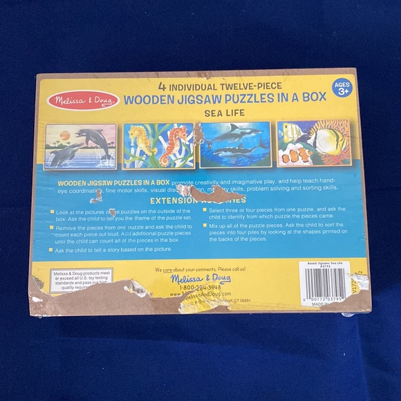 Melissa & Doug Sea Life Puzzles - Picture 2 of 3